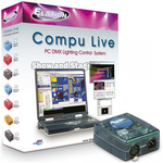 Программно-аппаратный комплекс AMERICAN AUDIO Compu 1024EC DMX/ArtNET Software, фото 